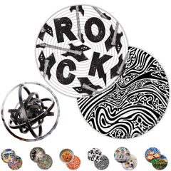 TCG Toys Spin Flip Puzzle Hypnotic front view with dual images for cognitive challenge