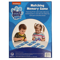 TCG Toys UPD Blues Clues Memory Game contents view highlights durable materials