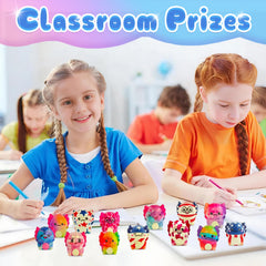Tcnroy axolotl squishy varieties bring colorful designs to any desk or prize box