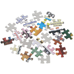 TDC Games Alphabet Mystery group-game-night, social puzzling for friends and family.