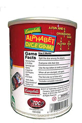 TDC Games Campbell's Alphabet Dice Game outdoor yard game ready for gatherings