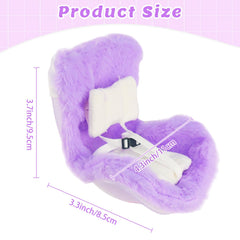 TDDS9 doll seat air vent clip adds whimsical car decor and versatility.