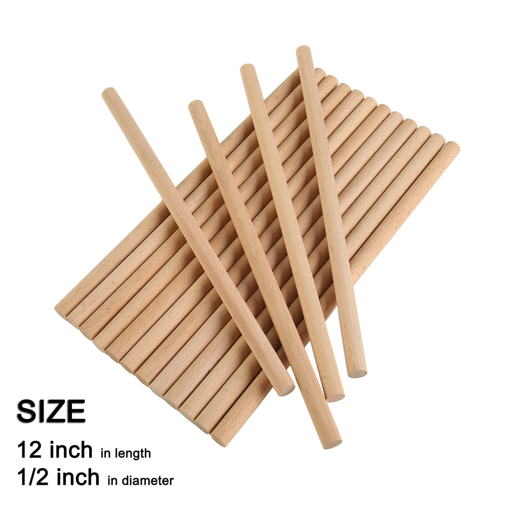 tdock rhythm sticks natural color close-up highlighting easy grip for kids
