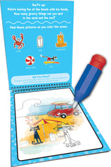 Water pen refillable with Pete the Cat Water Reveal set for endless color reveals