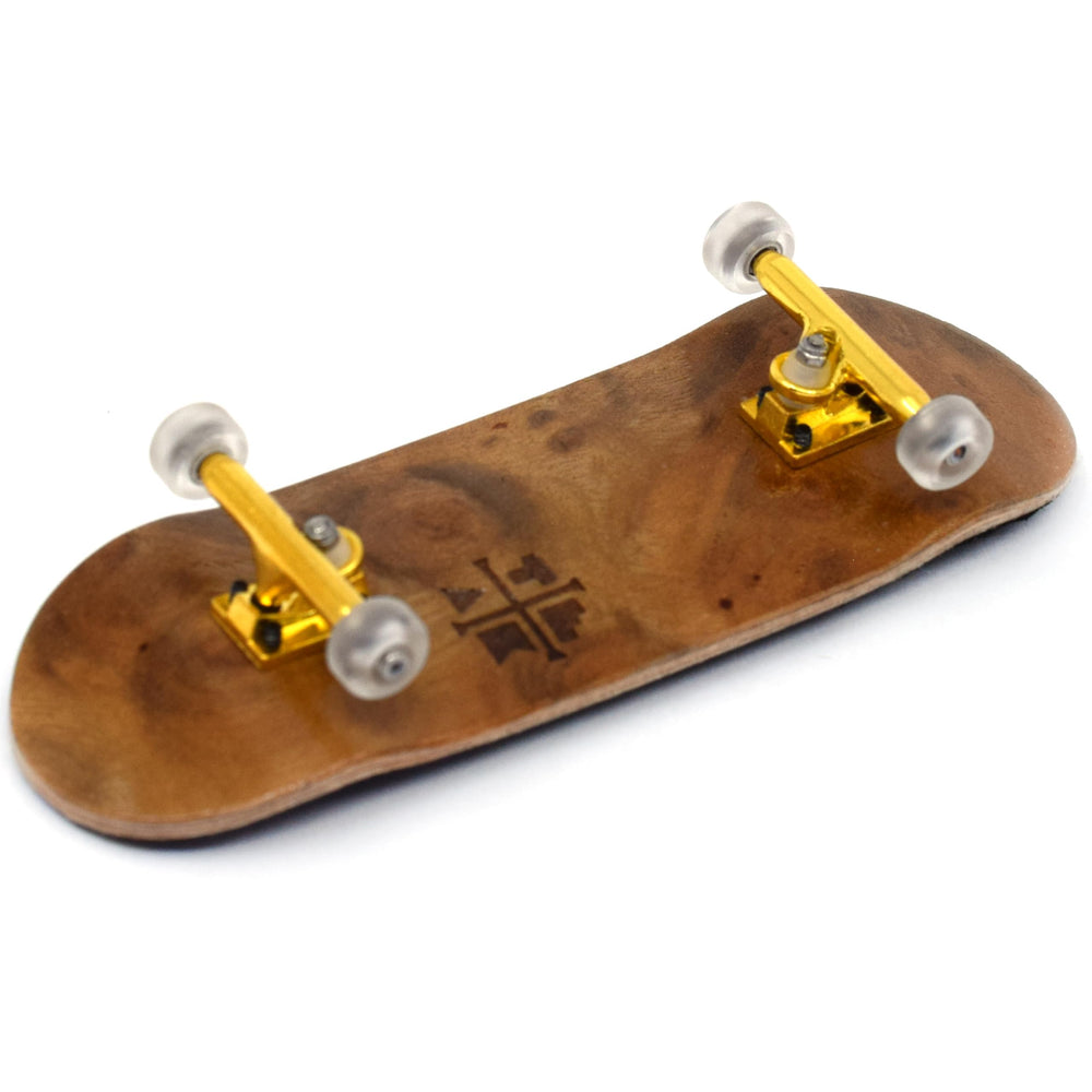 Teak Tuning Ultraspin wheels provide steady spin and reliable grip.