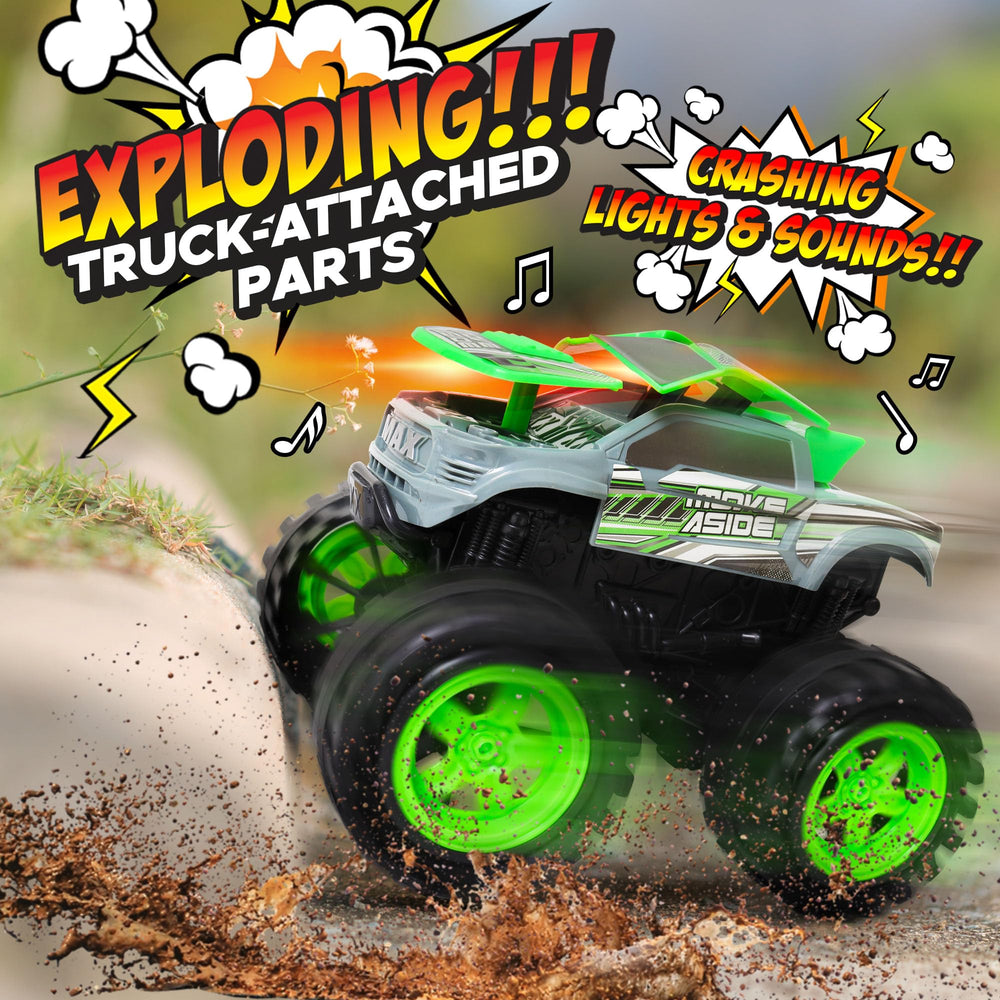 Team Power crash-action sounds and flashing lights for immersive pretend play