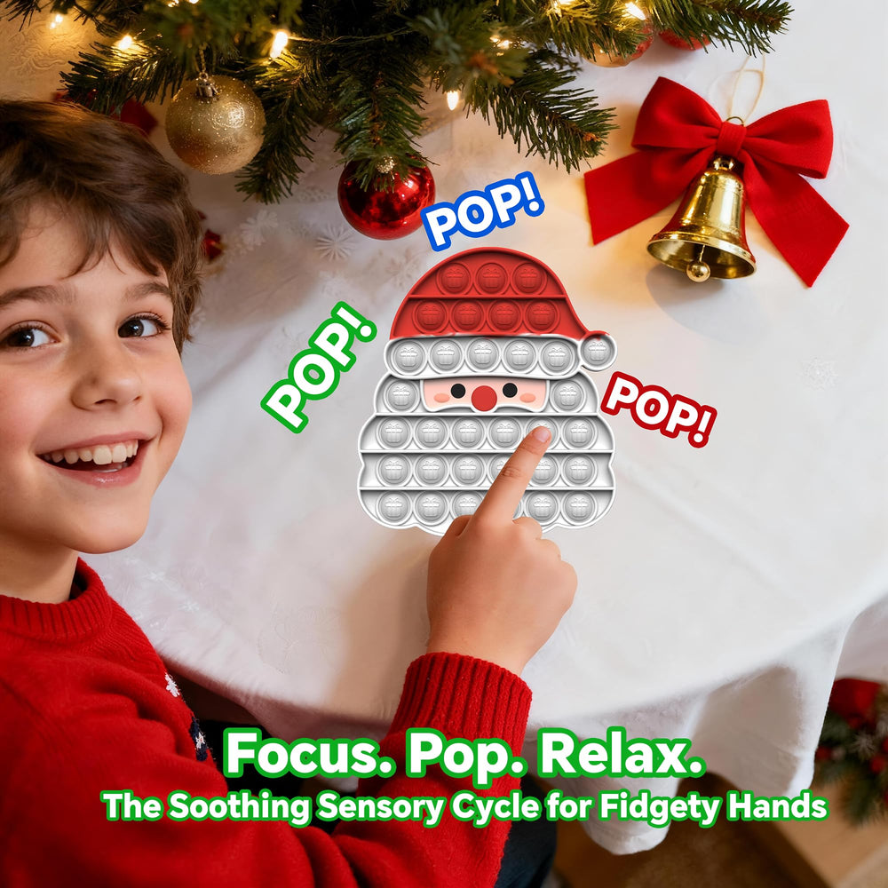 TeaTurTre Christmas tree fidget toy promotes focus and festive fun.