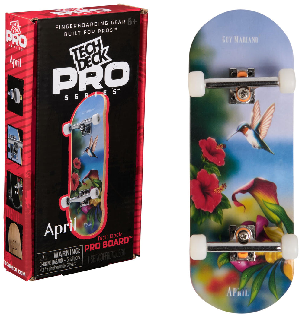 Tech Deck Pro Series fingerboard assembled, ready for play or display.