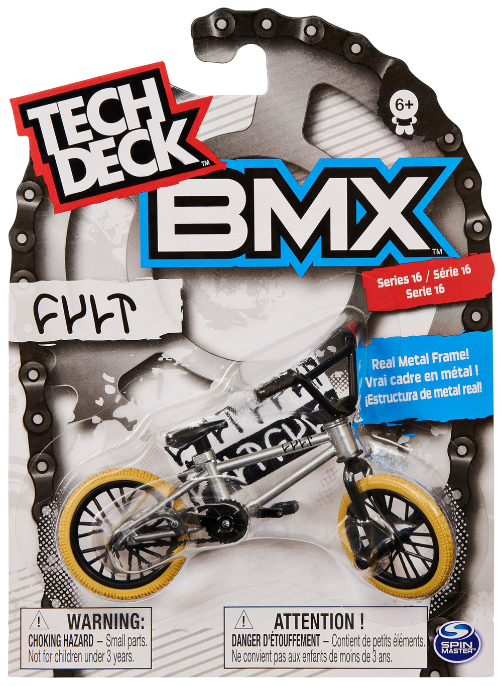 Gift-ready Tech Deck BMX set ideal for birthdays and holidays.