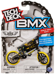 No batteries needed compact finger bike for on-the-go play.