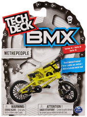 Tech Deck BMX finger bike Series 12 with real metal frame for authentic miniature riding.