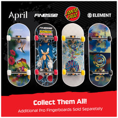 Tech Deck Element Pro Series textured foam grip enhances control