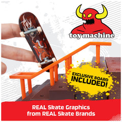 Exclusive Toy Machine fingerboard included with Tech Deck set