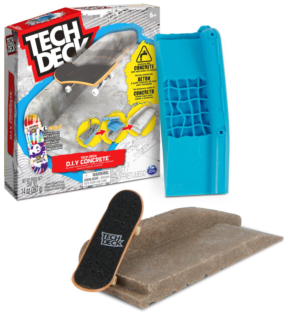 Tech Deck outer mold for crafting fingerboard ramps and rails.