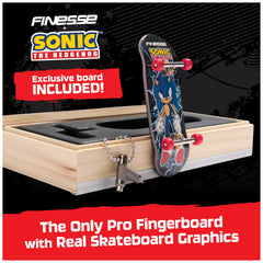 Tech Deck Pro Series truck detail highlights polished hardware for smooth tricks