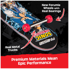 Tech Deck Pro Series wheels and bearings in action for precise spins
