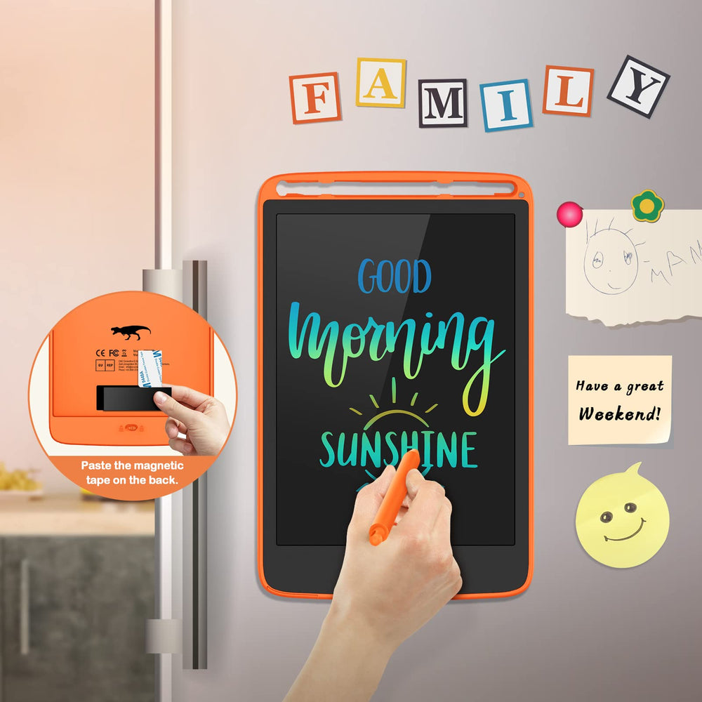 TECJOE 2-pack LCD writing tablet compact size for kids travel.
