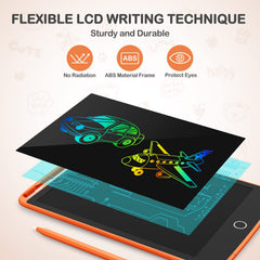 TECJOE 2-pack LCD writing tablet pink doodle board for creativity and learning.