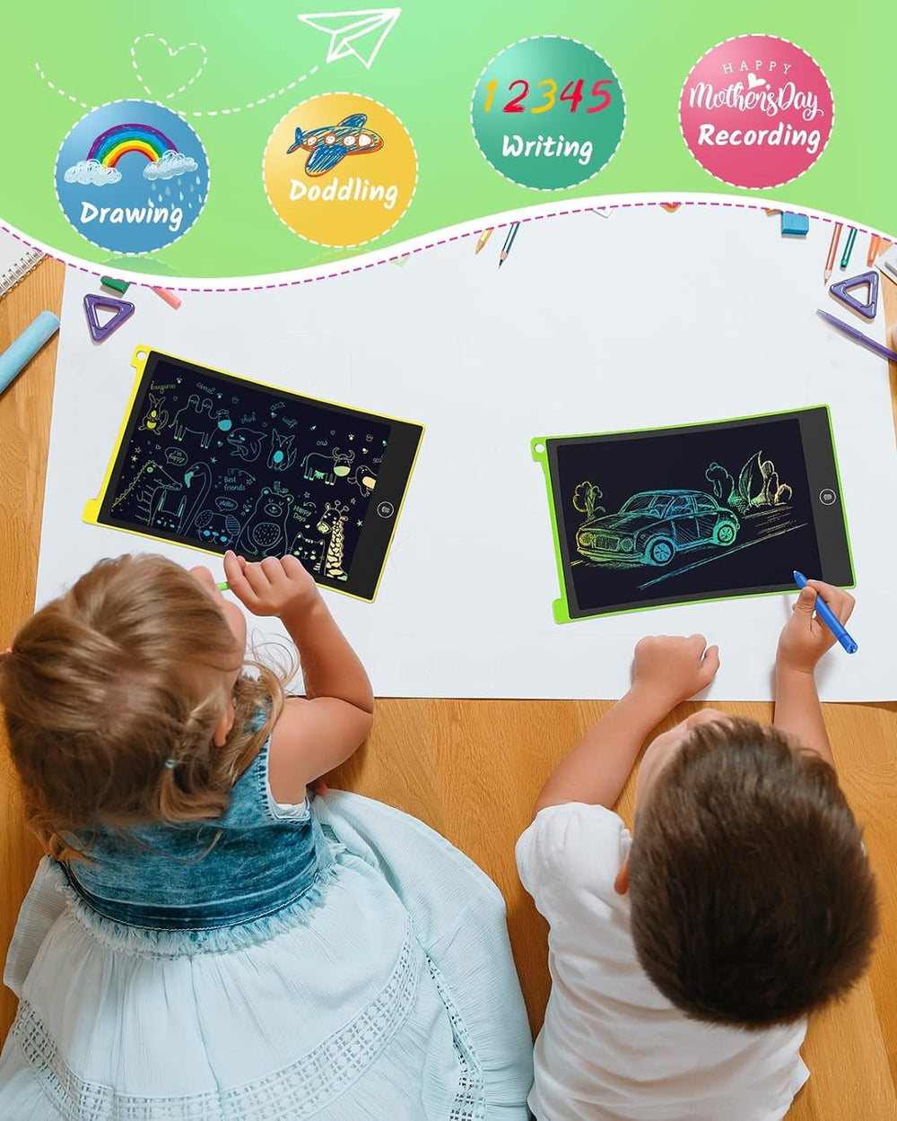 TECJOE eco-friendly reusable screen reduces paper waste
