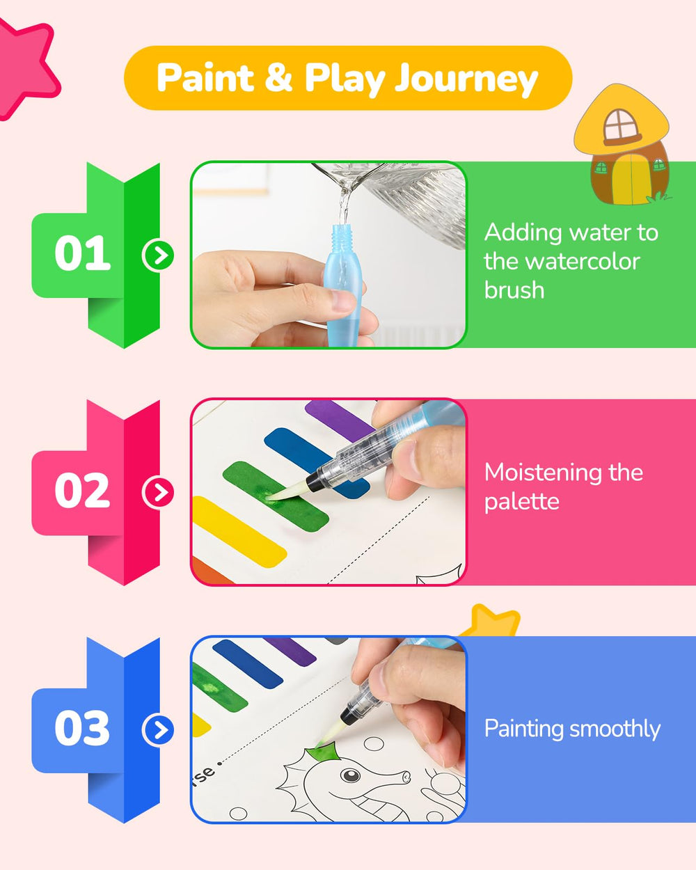 TECJOE extra paint paper extends coloring sessions and saves creativity.