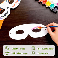 Tecmisse card stock masks with polished edges for smooth contact