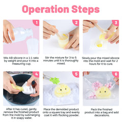 Personalized gifts made with TECMIYO Taba Squishy Kit for friends and family.