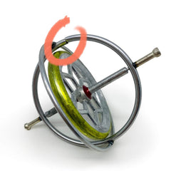 TEDCO Classic Gyroscope string enables hands-on exploration and practice
