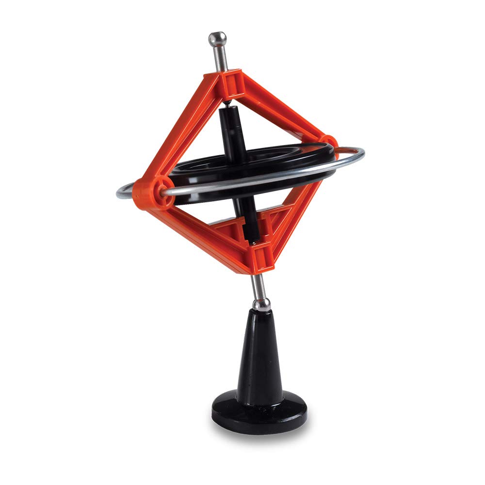 TEDCO Precision Gyroscope on pedestal with string ready to spin