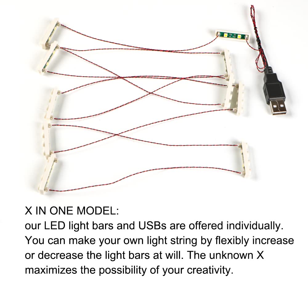 TEDDOO building-block lighting setup attaches to ceilings, walls, or furniture.