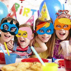 TEEHOME Unicorn masks glitter detail adds magical sparkle to outfits
