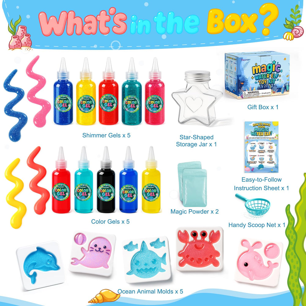 Teexpert Magic Water Elf Kit makes a delightful birthday gift for young creators.