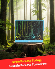 Lightweight TEKFUN tablet suitable for classrooms and meetings.