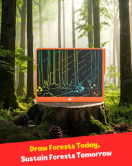 TEKFUN doodle board at desk simplifies planning and creativity