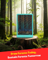 TEKFUN compact size fits in backpacks and kids' desks.