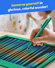 TEKFUN erase button clears the screen in one touch for quick resets