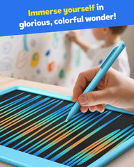 TEKFUN pressure-sensitive stylus use enables varied line thickness.