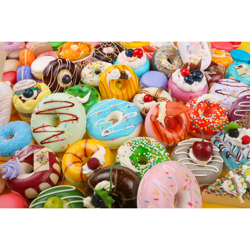 Tektalk Donut Feast puzzle pieces interlock for immersive assembly fun