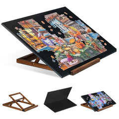 Tektalk foldable puzzle board folded view showing compact storage and portability