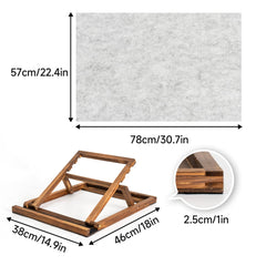 Tektalk foldaway design stores neatly under a couch for space saving