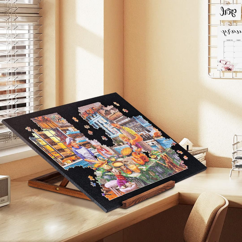 Tektalk puzzle board supports up to 1000-piece puzzles for large projects