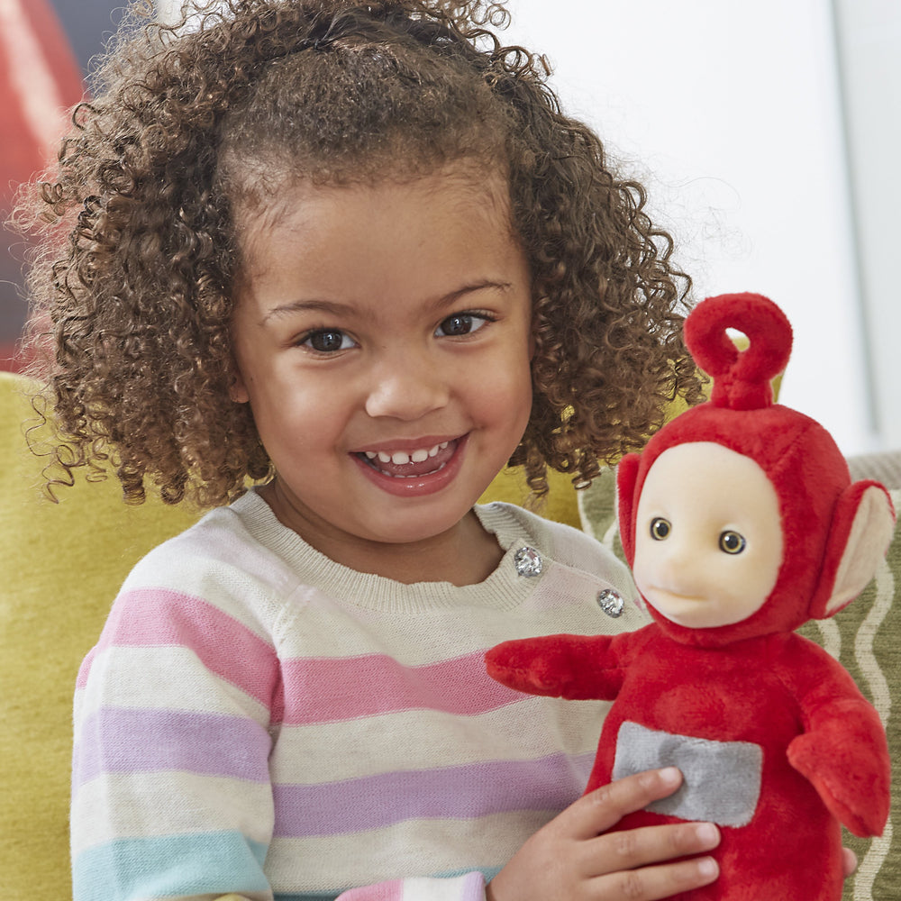 Teletubbies Po cuddly playtime companion inspires storytelling and gentle routines.