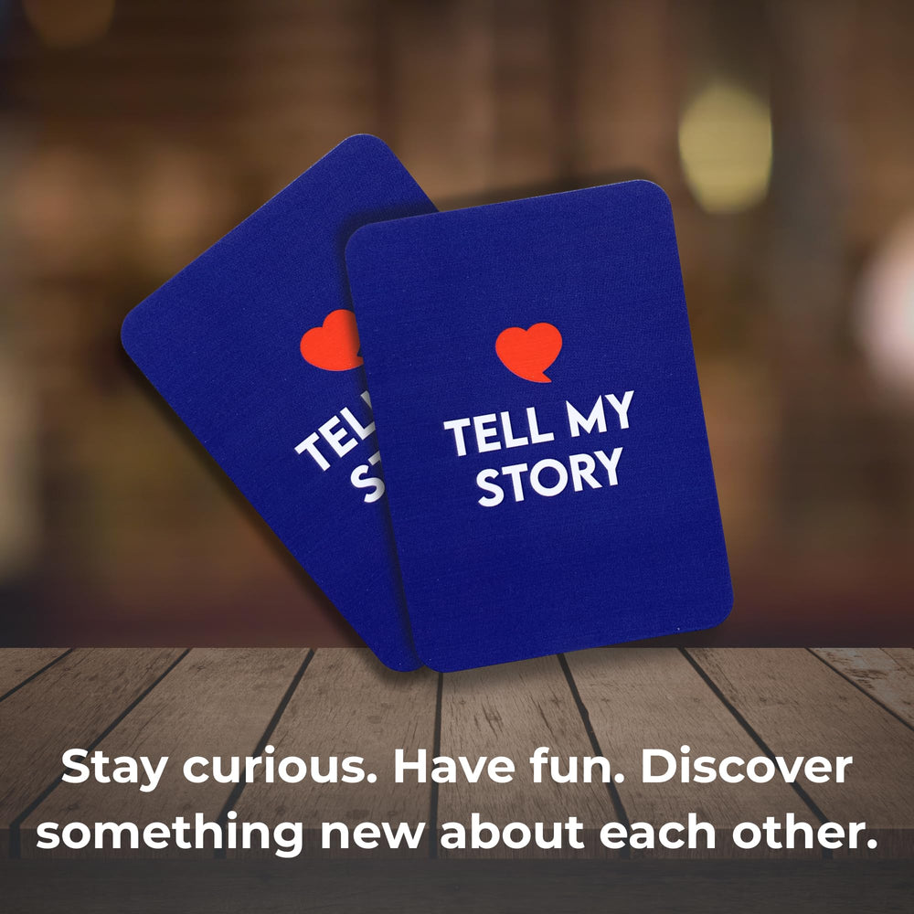 Tell My Story box opened to reveal full deck.