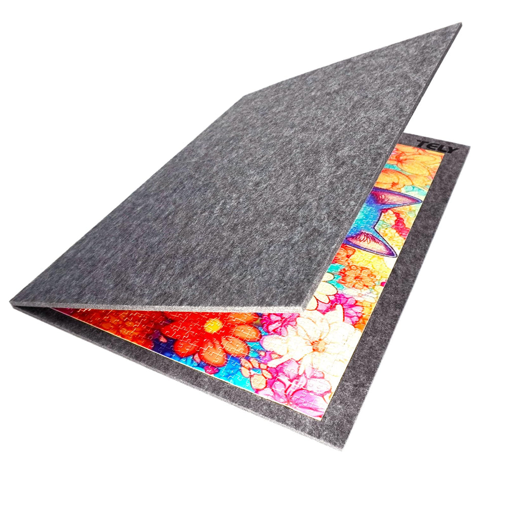 TELY puzzle board open layout supports 2000-piece puzzles