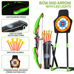 TEMI ten suction cup arrows designed for safe, mess-free play