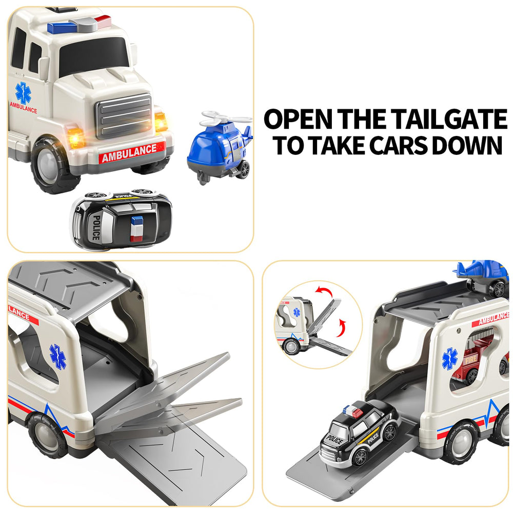 TEMI city-heroes set supports cognitive play and cooperative storytelling.