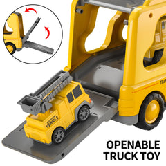 TEMI excavator car offering versatile 5-in-1 play ideas for engineers