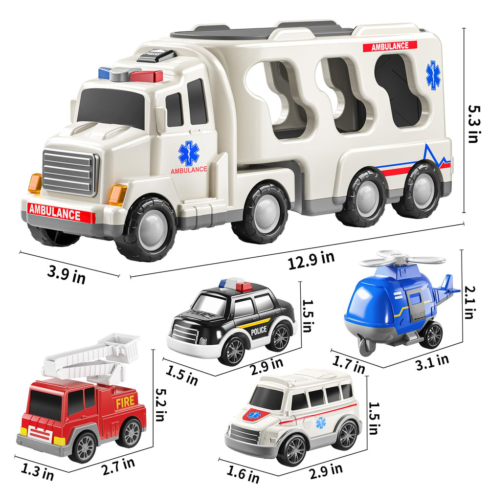 TEMI helicopter toy complements the city squad, sparking imaginative rescue missions.