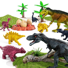 TEMI dinosaur world play mat for collaborative adventures