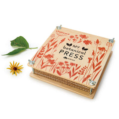 Tender Leaf Toys My Botanical Press close up screws ensure even pressure.