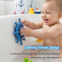 Tendry steering wheel spinner close-up with bright paddles and colors